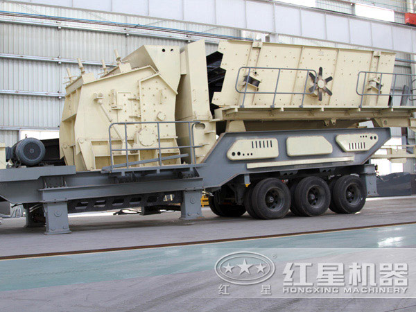 時產200噸移動破碎站