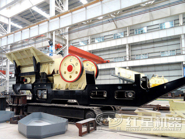 時產200噸移動破碎站