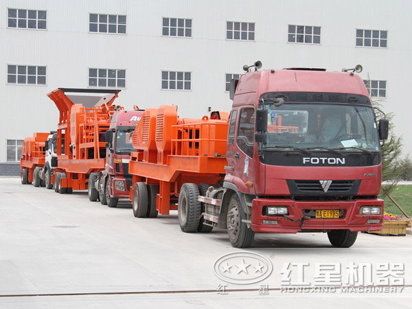 移動破石機發(fā)貨圖片