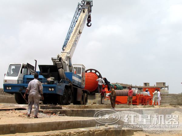 鎢礦選礦生產(chǎn)線