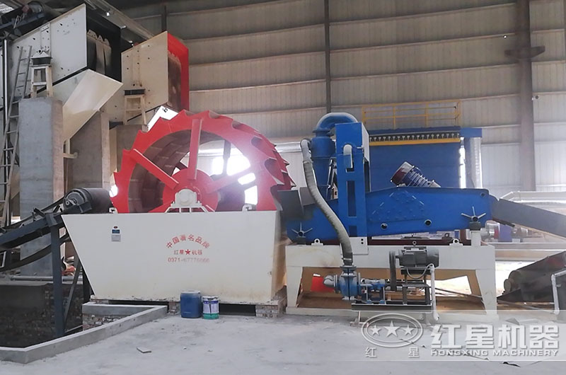 洗沙客戶現(xiàn)場