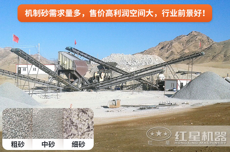 機(jī)制砂前景較好！