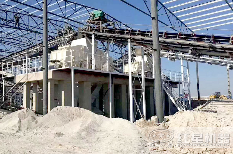 碎石生產(chǎn)線現(xiàn)場實拍 碎石生產(chǎn)線現(xiàn)場實拍