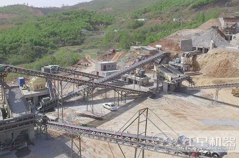 破碎生產線現場 破碎生產線現場