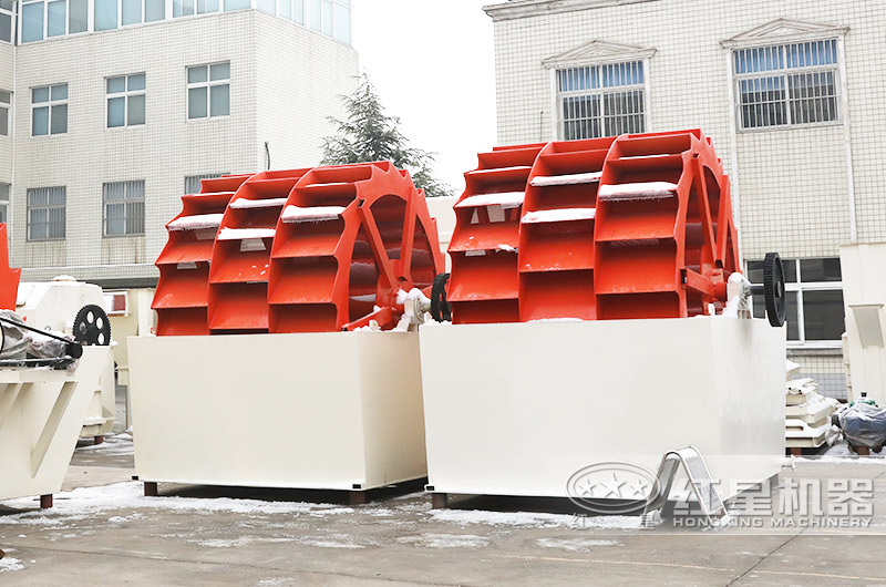 洗沙機現(xiàn)場實拍圖 洗沙機現(xiàn)場實拍圖