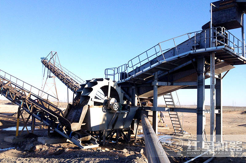 水洗山沙生產(chǎn)現(xiàn)場實(shí)拍