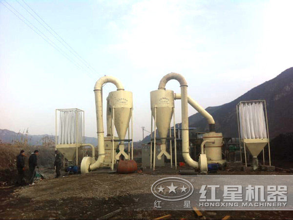 磨粉設(shè)備用戶生產(chǎn)現(xiàn)場