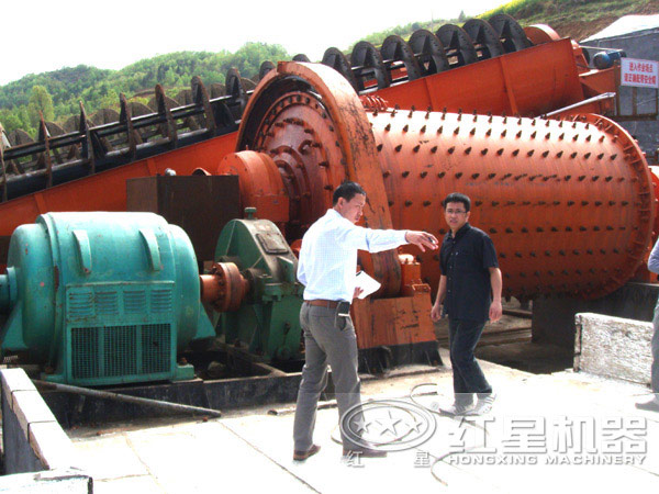 螺旋分級機用戶生產(chǎn)現(xiàn)場