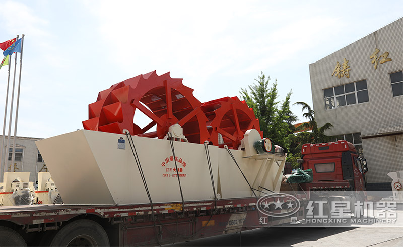 石粉洗砂機(jī)裝車 石粉洗砂機(jī)裝車