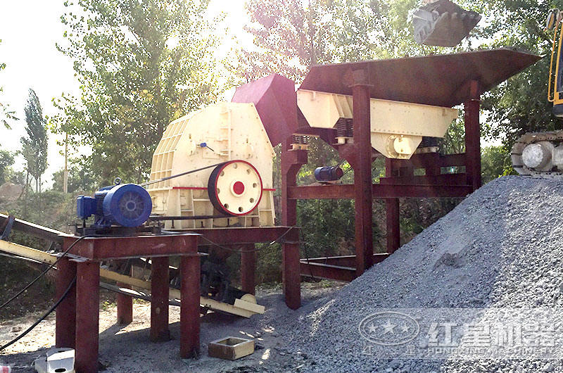 重型錘式破碎機實拍圖