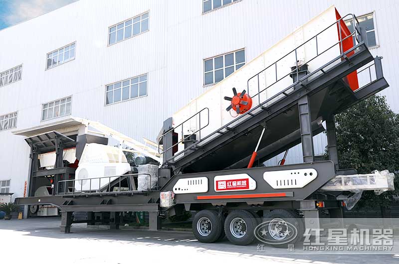 移動重錘式粉碎機設備實拍