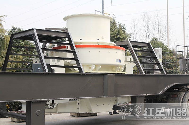 可移動的制沙生產(chǎn)線配置HVI制砂機