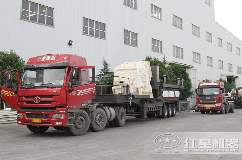 移動式砂石破碎機陸續(xù)發(fā)貨中