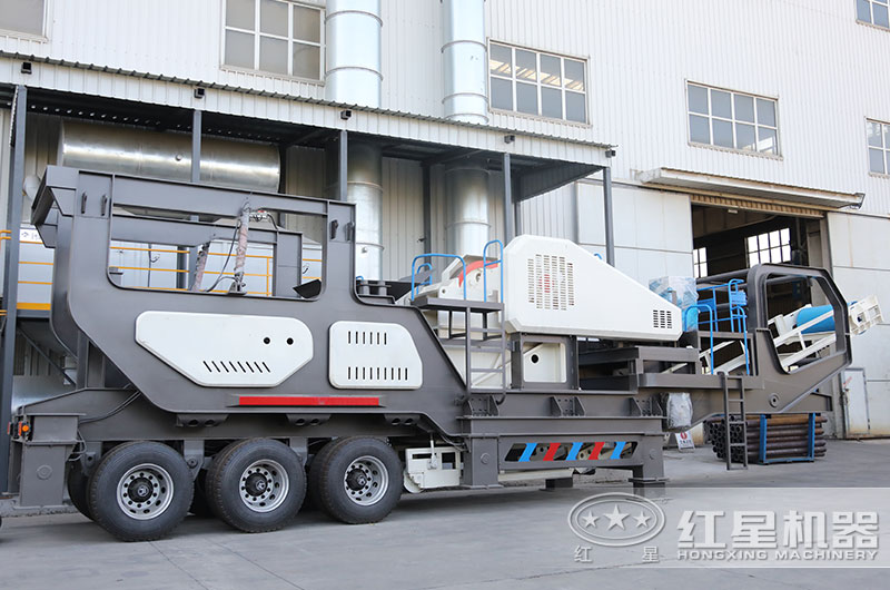 大型移動式建筑垃圾粉碎機(jī)