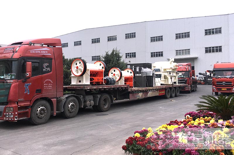 全套人造沙子機器設備發(fā)往陜西