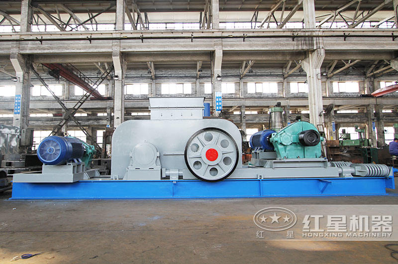 對(duì)輥式破碎機(jī)，可破碎含濕度8%以下的煤塊