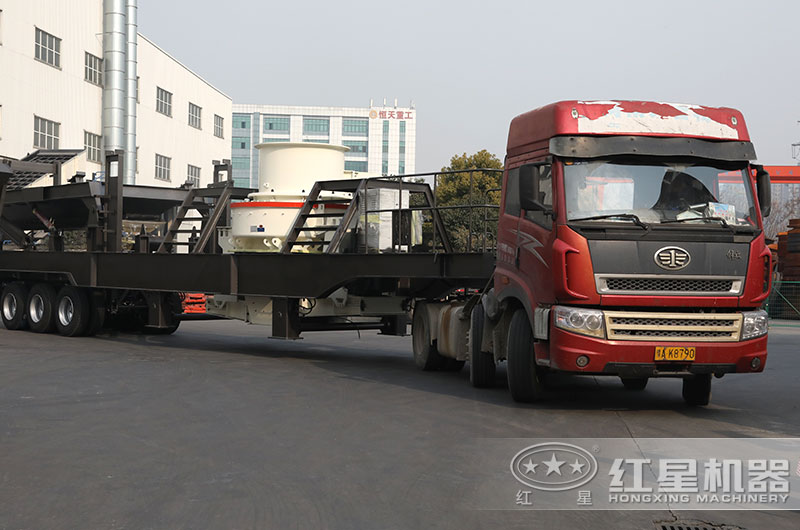 流動沖擊式制砂機 靈活機動、轉彎半徑小