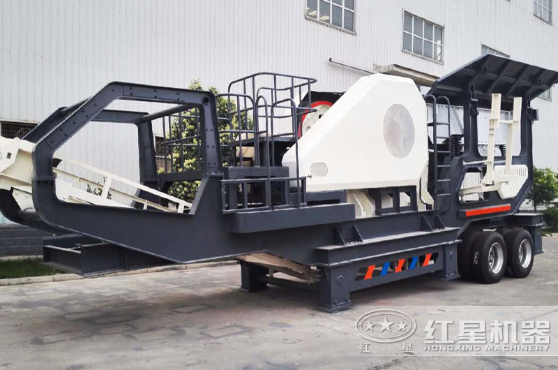 顎式移動破碎機集給料、破碎、輸送為一體