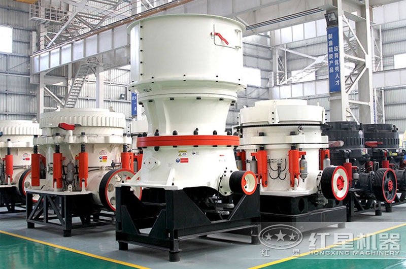 圓錐式破碎機生產(chǎn)能力強、噪音小