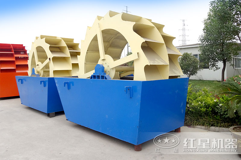 輪斗式洗沙機細沙流失率低