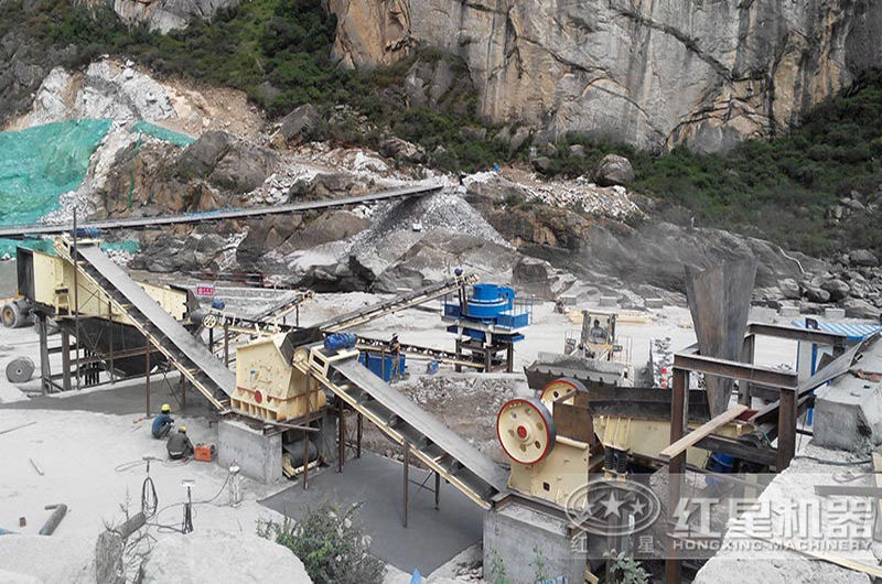碎石機(jī)械合理配置，投產(chǎn)效果優(yōu)異