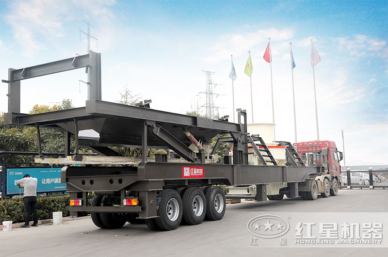 紅星車載流動式制砂機廠家直銷供貨 紅星車載流動式制砂機廠家直銷供貨