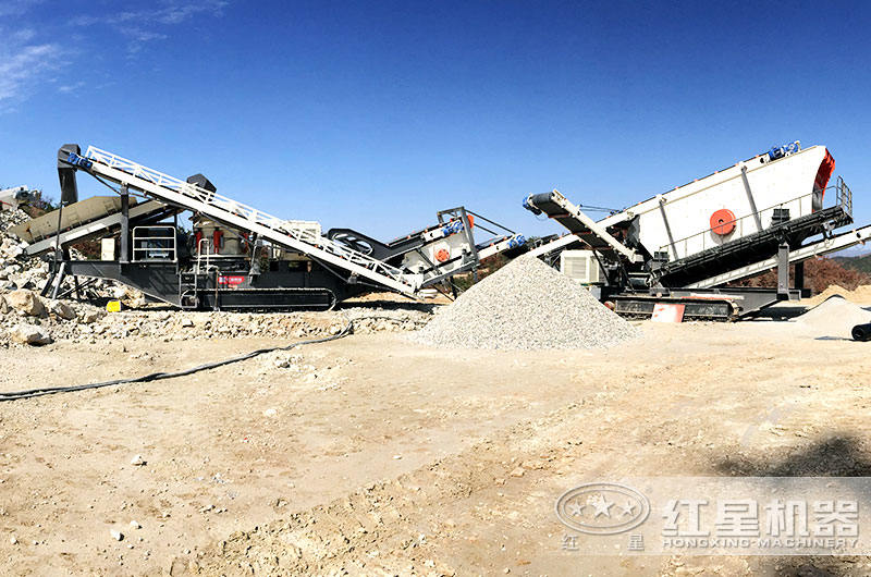 履帶移動破碎機(jī)占地面較小、破碎效率高