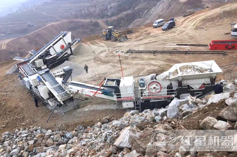 中型砂石廠設備配置