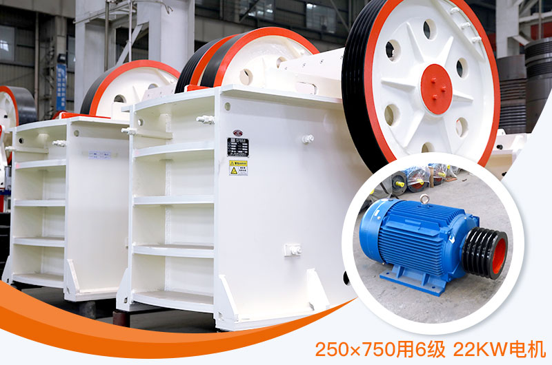 250×750細(xì)鄂破用6級 22KW電機