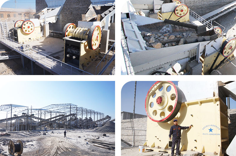 顎式破碎機作業(yè)現場合集 顎式破碎機作業(yè)現場合集