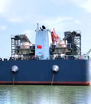 湖南船載制砂廠項目_水上砂石生產(chǎn)線設(shè)備配置方案